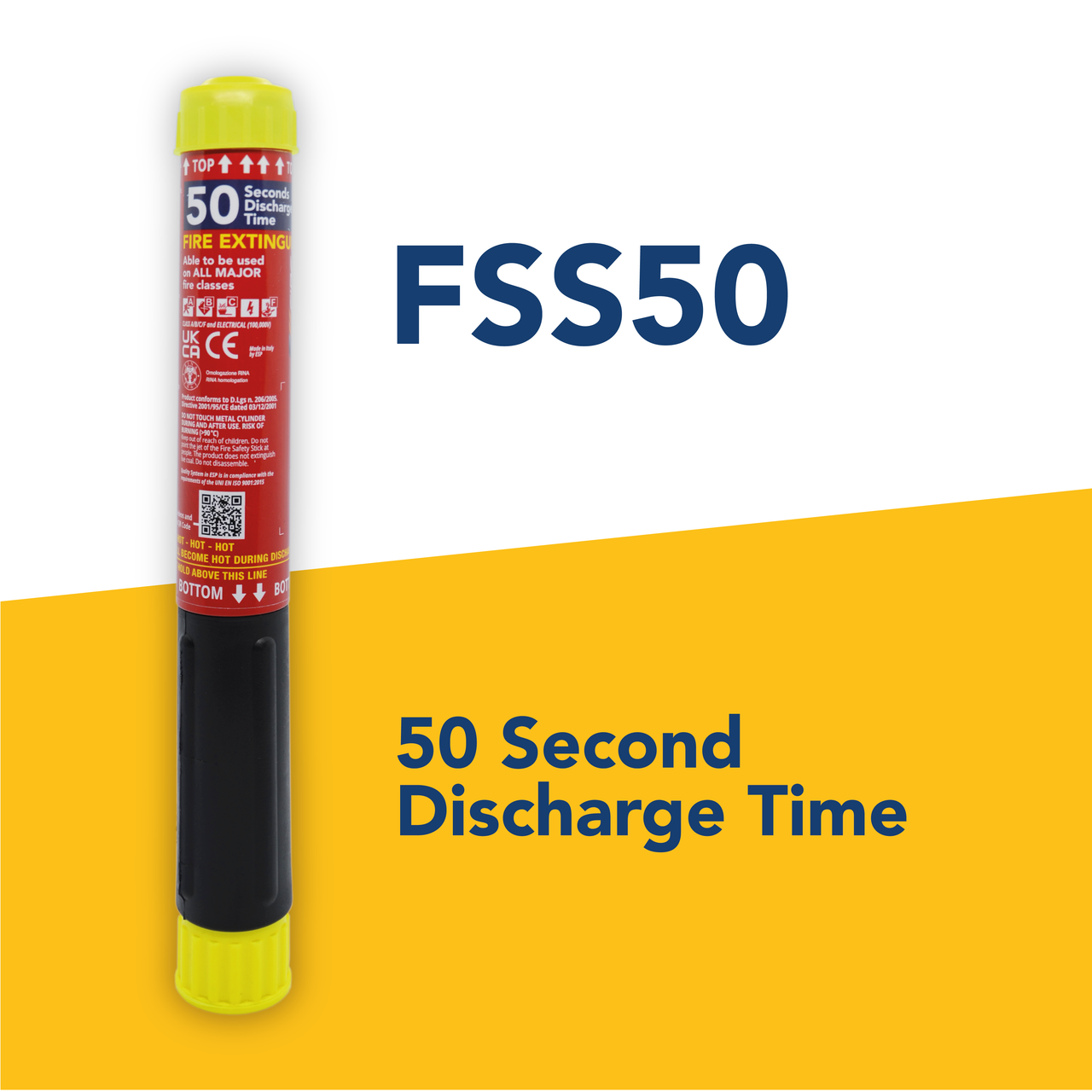 Fire Safety Stick - 50 Seconds